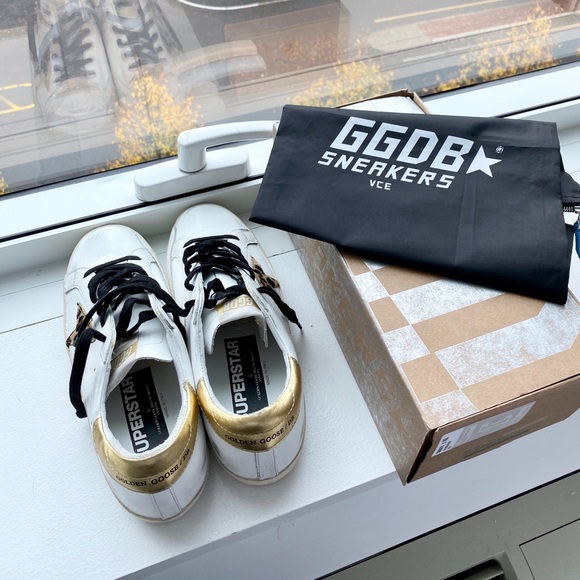 RARE Golden Goose Leopard Leather Sneakers - Picture 5 of 6